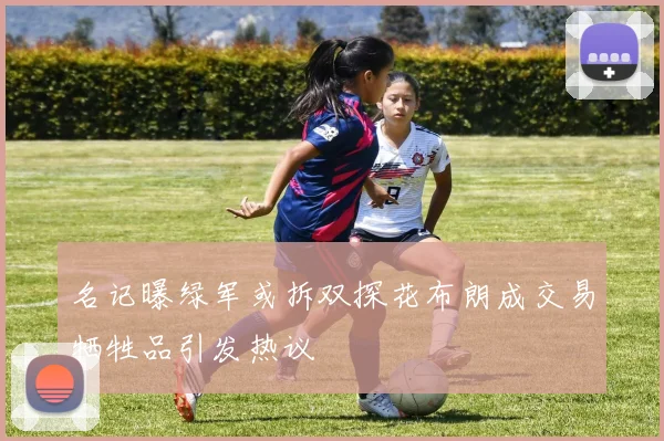 名记曝绿军或拆双探花布朗成交易牺牲品引发热议